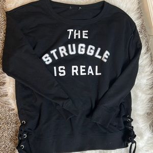 Cute Shoulder Cut Long Sleeve✨